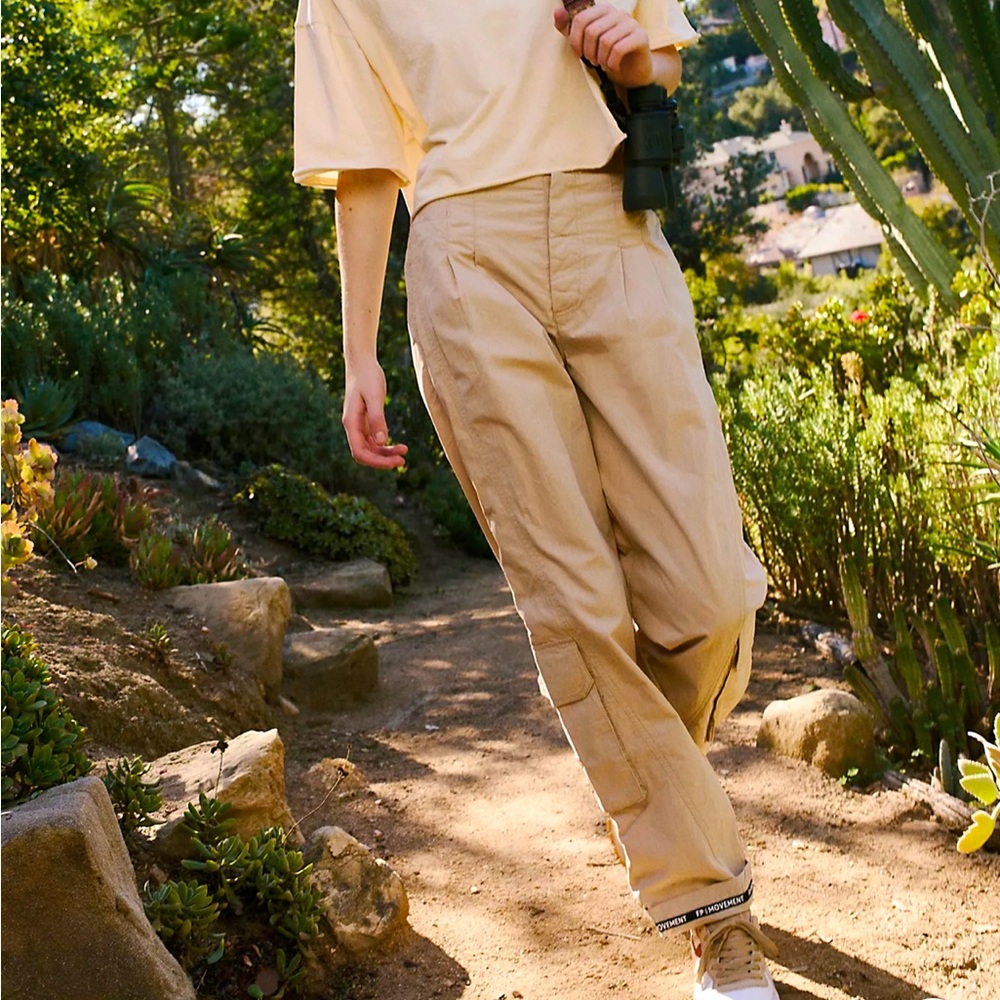 Free People Mesmerize Me Solid Pants